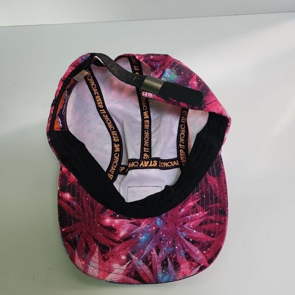 OFFICIAL Crown Of Laurel Campers Pink Strap Back Cap - Picture 4 of 6